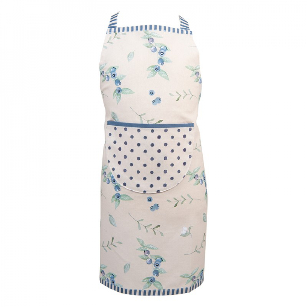 Kinder-Küchenschürze "Heidelbeeren"  - aus Baumwolle von Clayre & Eef